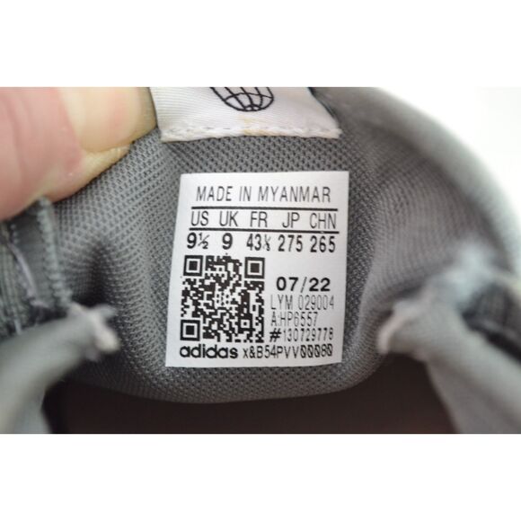 Adidas Men's 9.5 Gray Vulc Raid3r Slip On Skate Sneakers - Picture 8 of 13